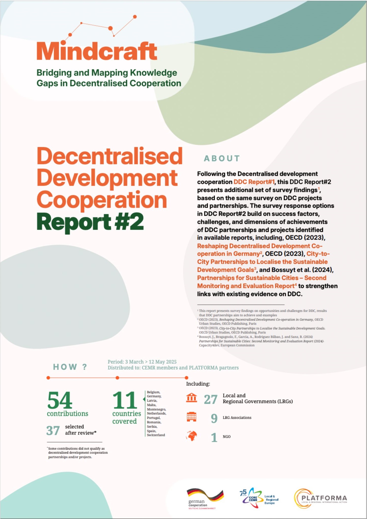 Rapport sur la coopération décentralisée au développement n°2